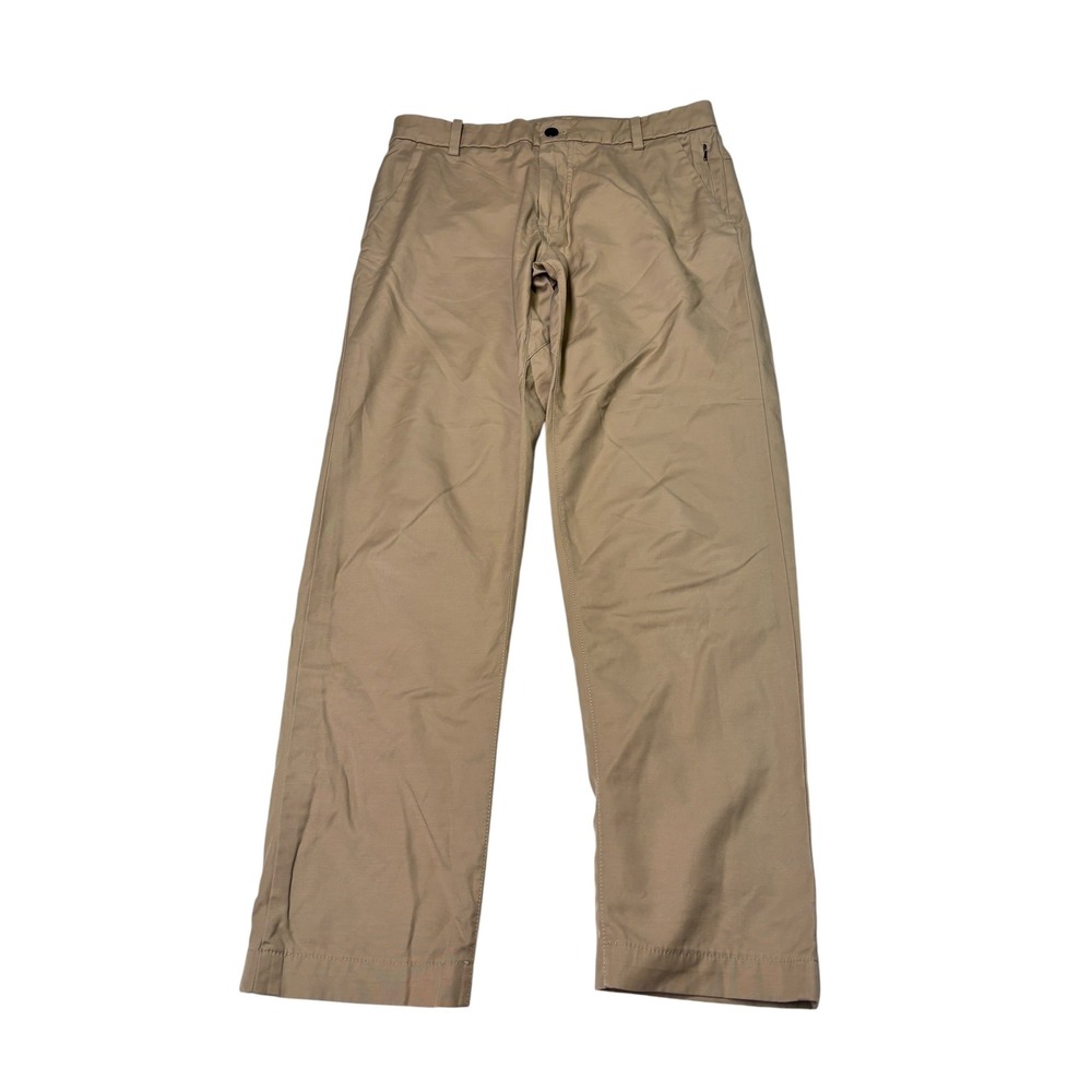 Lululemon Commission Pant Classic Tan Khaki Mens 31X29 Tech Chino Pants